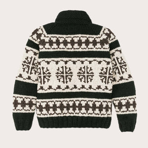 Handmade full-zip sweater von Filson | Forest nordic (Black)