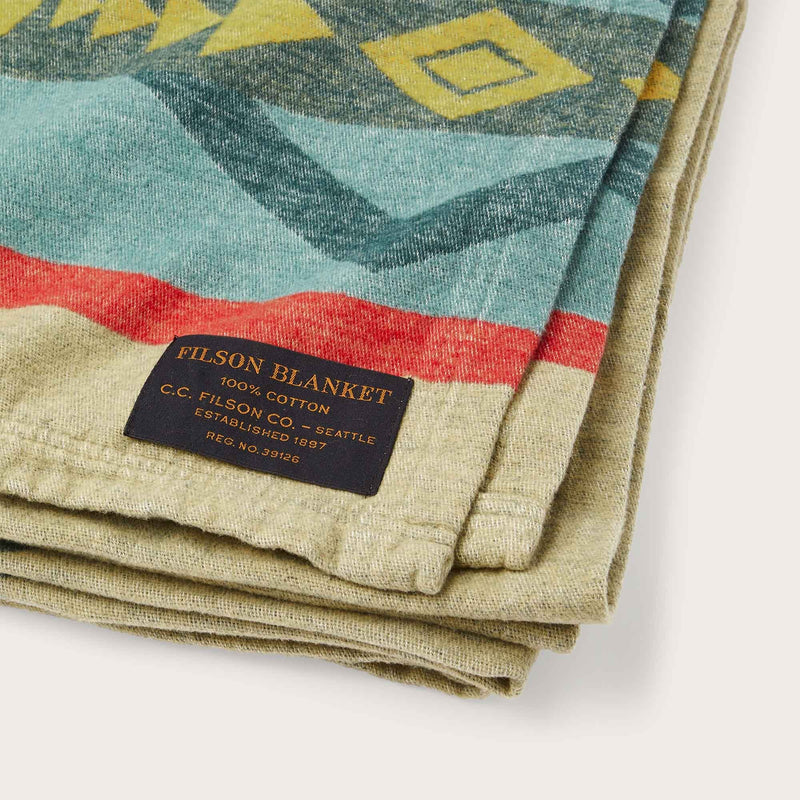 Trout blanket di Filson | Juniper trout (Blue)