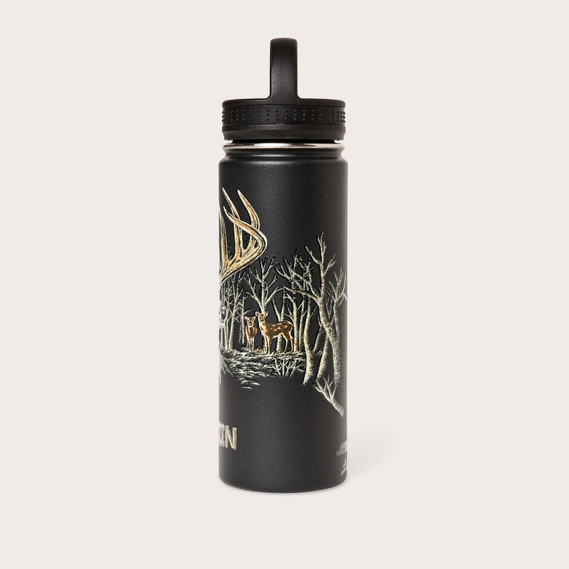 Insulated water bottle von Filson | Black deer wo (Black)