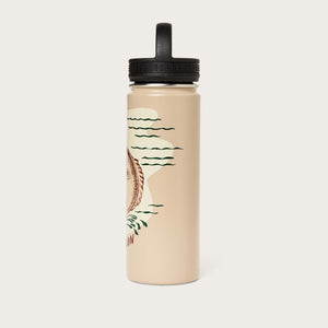 Insulated water bottle di Filson | Safari fish (Beige)