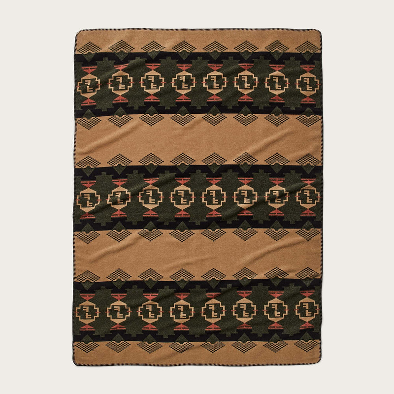 Filson forestry wool blanket by Filson | Dark timber / tan mu (Multicolor)