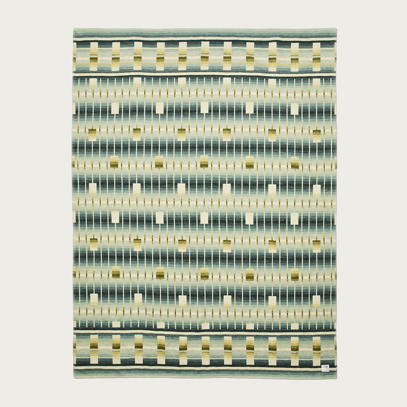 Cotton blanket von Filson | Tan / geometric ombr (Beige)