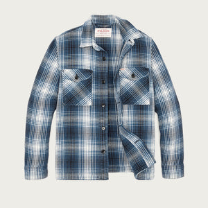 Deer island jac-shirt di Filson | Cobalt / natural shadow plaid (Blue)