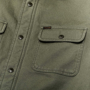 Fleece-lined jac-shirt di Filson | Service green (Green)