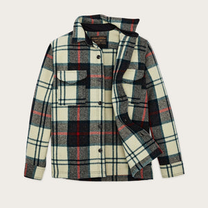 Mackinaw wool jac-shirt by Filson | Cream / multi plaid (Multicolor)