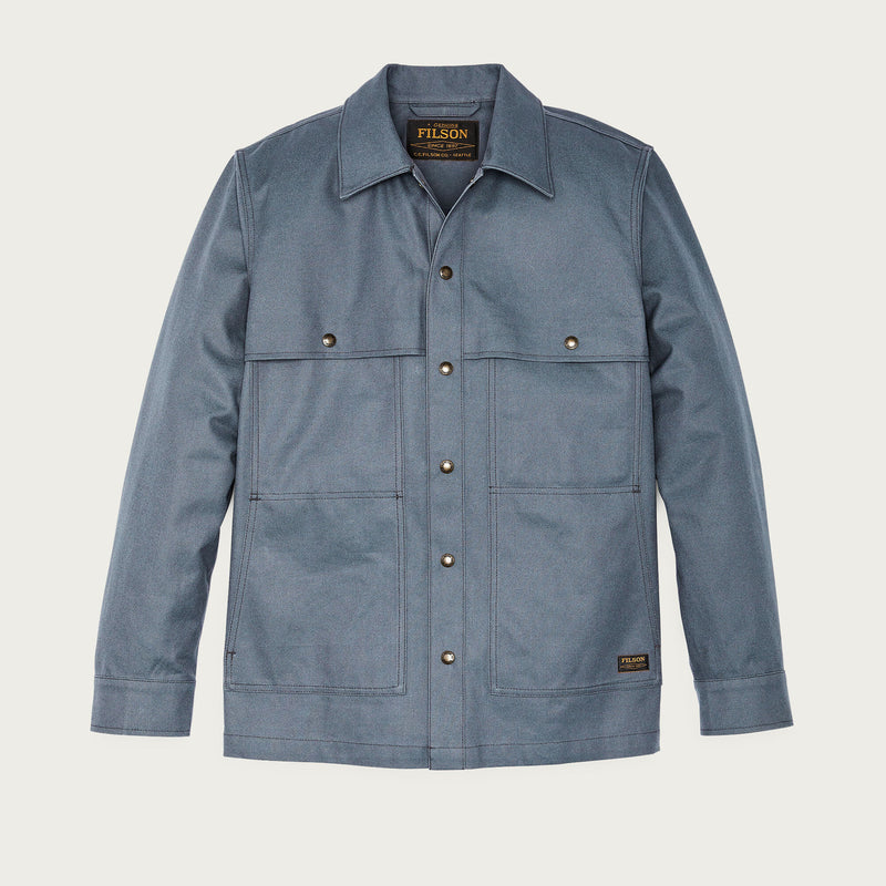 Dry tin cloth forester jac-shirt von Filson | Storm blue (Blue)