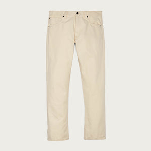 Dry tin cloth 5-pocket pants by Filson | Natural seed (Beige)