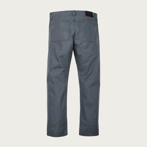 Dry tin cloth 5-pocket pants di Filson | Storm blue (Gray)