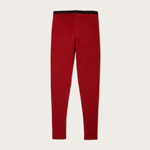 280g merino wool bottoms by Filson | Red oak (Red)