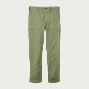 Field supply pants di Filson | Washed fatigue green (Green)