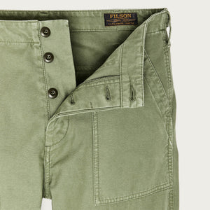 Field supply pants di Filson | Washed fatigue green (Green)