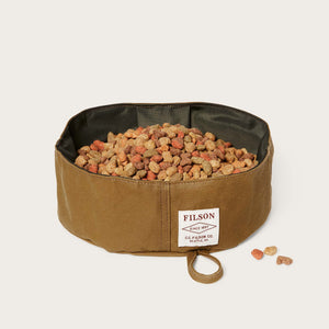 Short dog bowl di Filson | Dark tan (Beige)