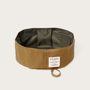 Short dog bowl di Filson | Dark tan (Beige)