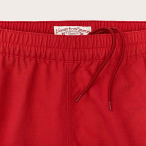 Cooper lake trunks shorts by Filson |  (Red)