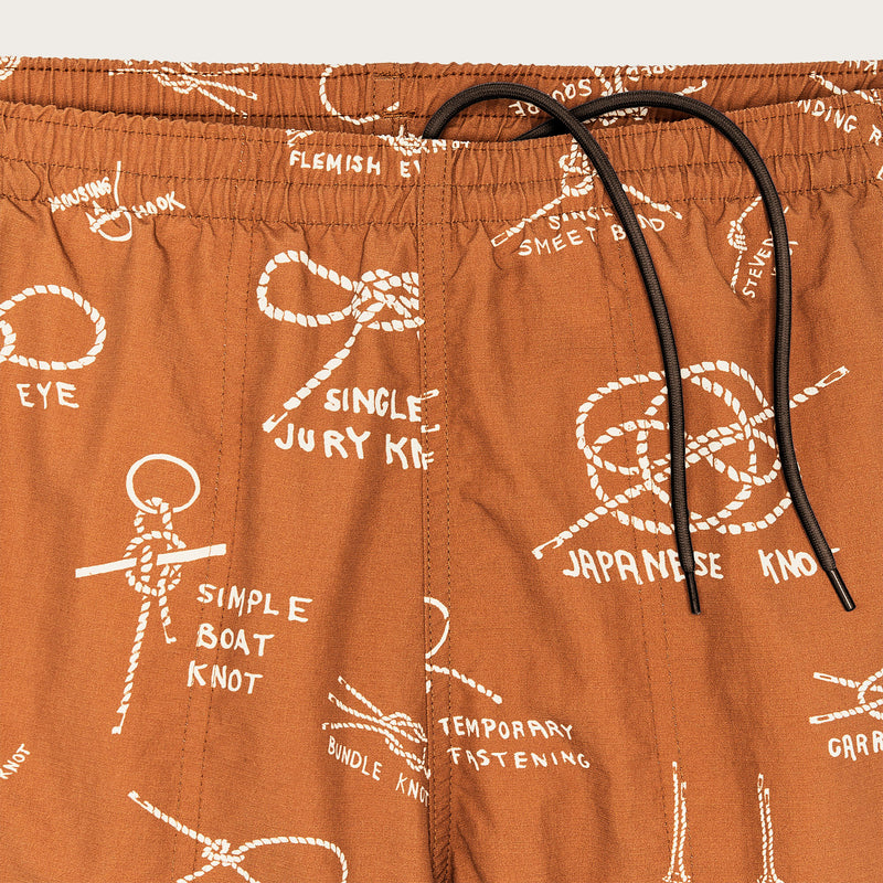 Oxbow lake trunks di Filson | Bourbon / knots (Orange)