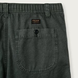 Oakville canvas shorts di Filson | Gravel (Gray)