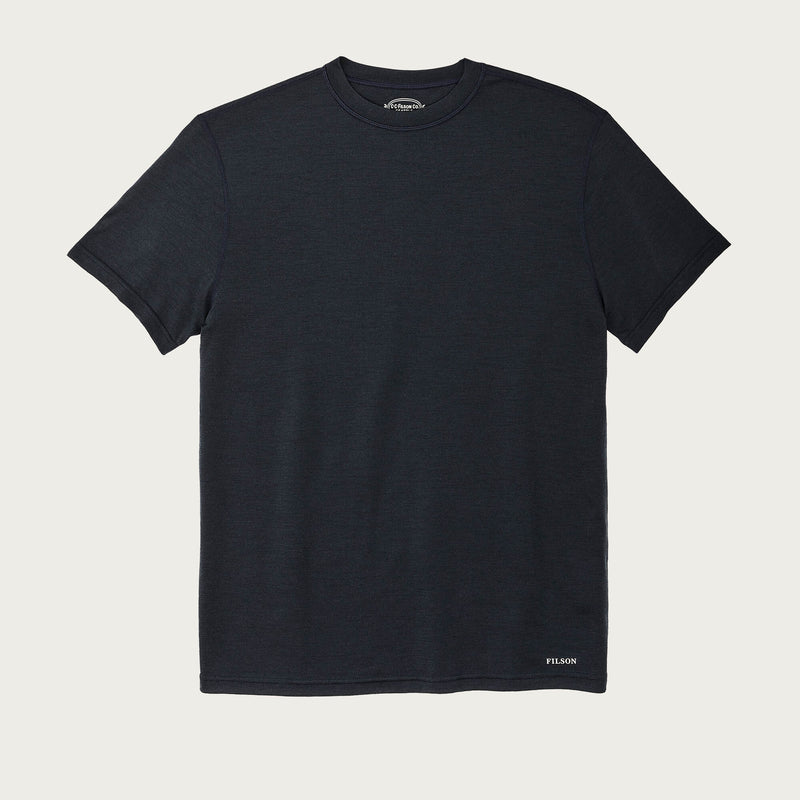 210g merino wool short sleeve crew di Filson | Dark navy (Blue)