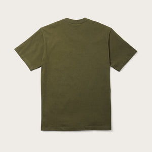 Pioneer pocket t-shirt di Filson | Dark olive (Green)