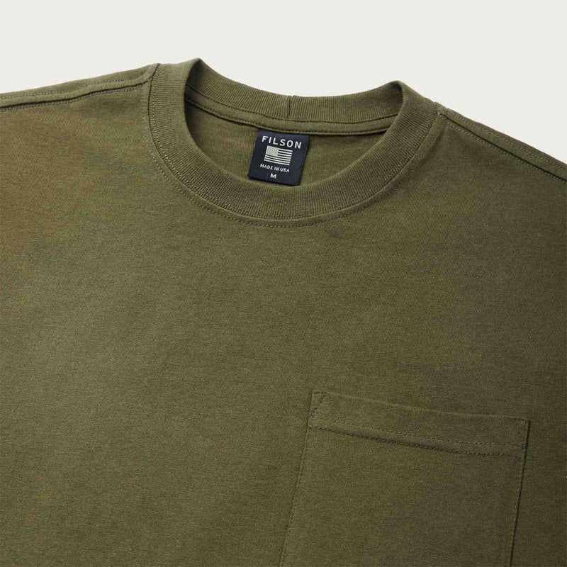 Pioneer pocket t-shirt di Filson | Dark olive (Green)