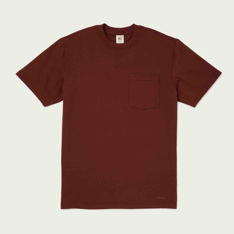 Pioneer pocket t-shirt von Filson | Brick red (Red)