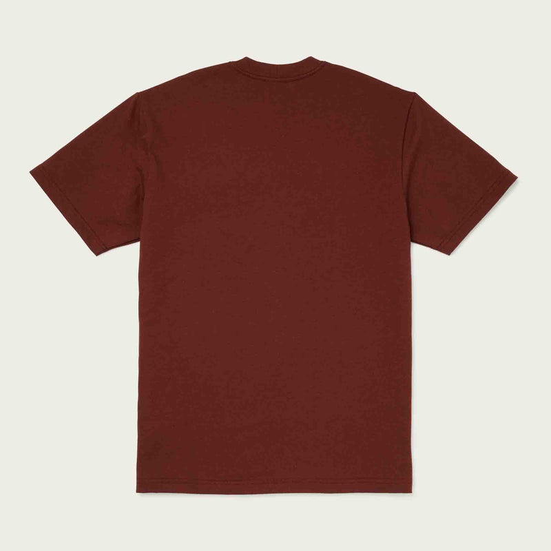 Pioneer pocket t-shirt von Filson | Brick red (Red)