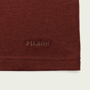 Pioneer pocket t-shirt von Filson | Brick red (Red)