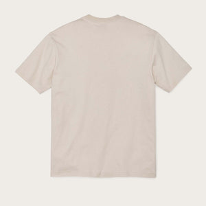 Frontier graphic t-shirt von Filson | Birch elk mou (Beige)