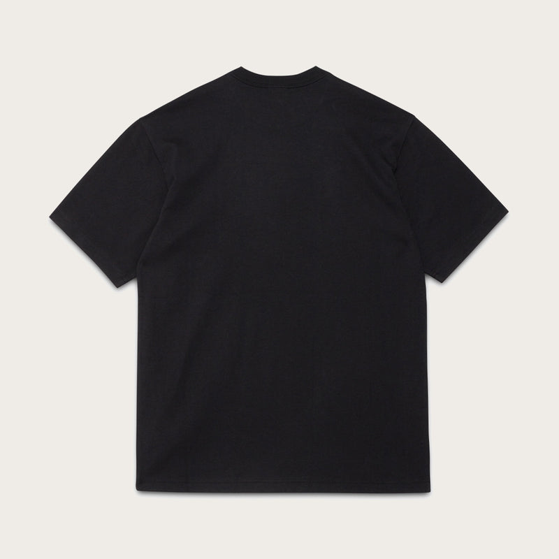 S/s seattle graphic t-shirt by Filson | Black (Black)