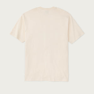 Frontier graphic t-shirt von Filson | Birch / camping (Beige)