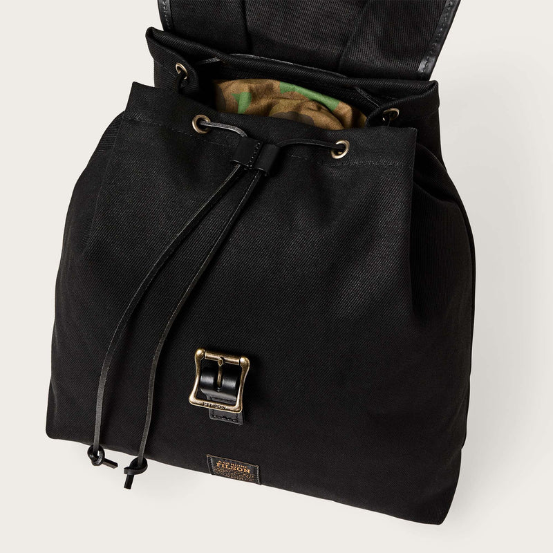 Drawstring backpack di Filson | Black (Black)