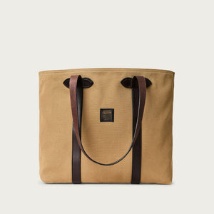 Rugged twill large open tote bag von Filson | Tan (Beige)