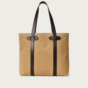 Rugged twill large open tote bag von Filson | Tan (Beige)