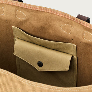 Rugged twill large open tote bag von Filson | Tan (Beige)