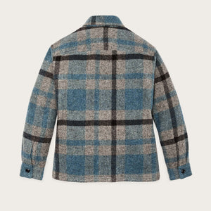 Women's wool overshirt by Filson | Ballard plaid (Blue)