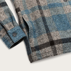 Women's wool overshirt von Filson | Ballard plaid (Blue)