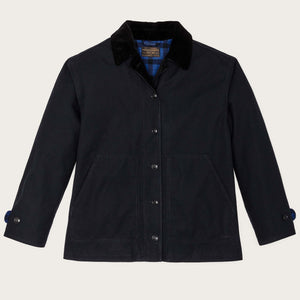 Women's dry tin cloth barn coat von Filson | Navy (Blue)