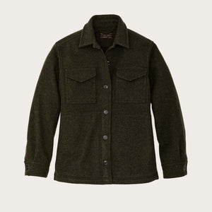 Women's seattle wool jac-shirt di Filson | Forest green (Green)