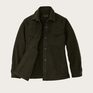 Women's seattle wool jac-shirt di Filson | Forest green (Green)