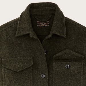 Women's seattle wool jac-shirt von Filson | Forest green (Green)