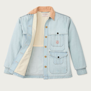 Women's 9-oz. denim cruiser von Filson | Sun bleach (Blue)