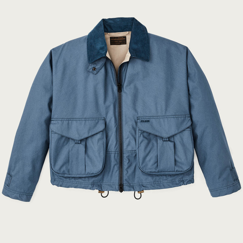 Women's aviator cloth short work jacket by Filson | Flag blue (Blue)