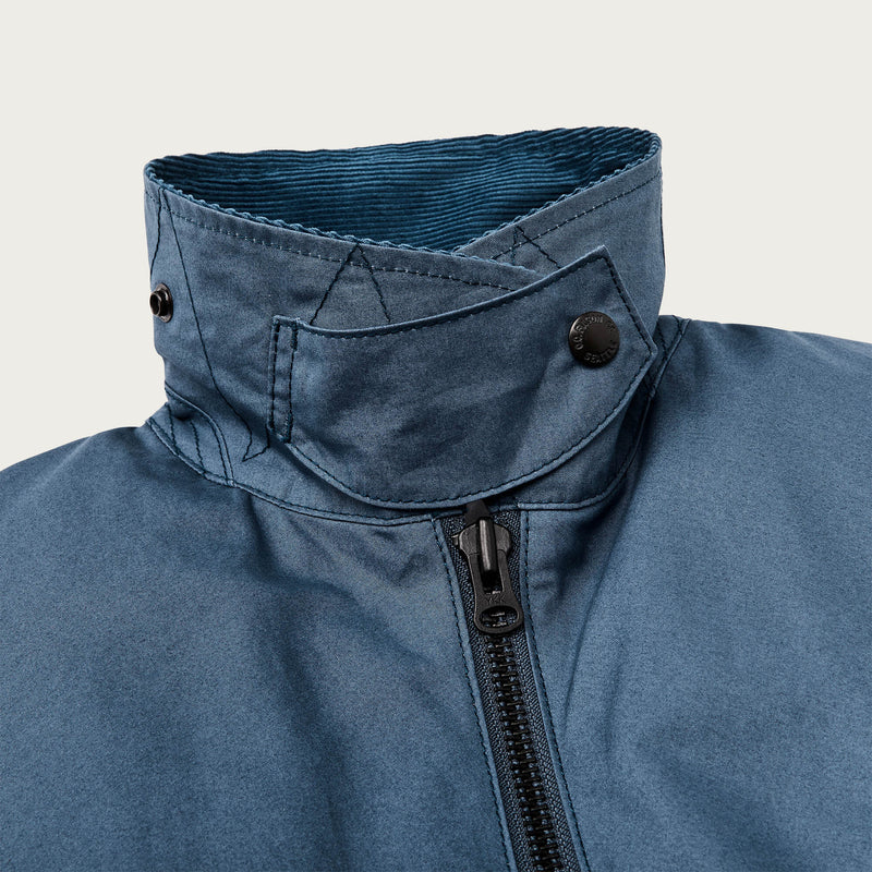 Women's aviator cloth short work jacket by Filson | Flag blue (Blue)