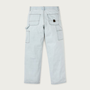 Women's 9-oz. work jeans von Filson | Sun bleach (Blue)