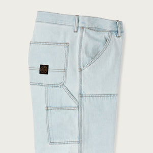 Women's 9-oz. work jeans von Filson | Sun bleach (Blue)