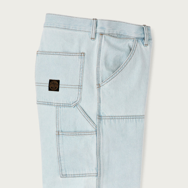 Women's 9-oz. work jeans von Filson | Sun bleach (Blue)