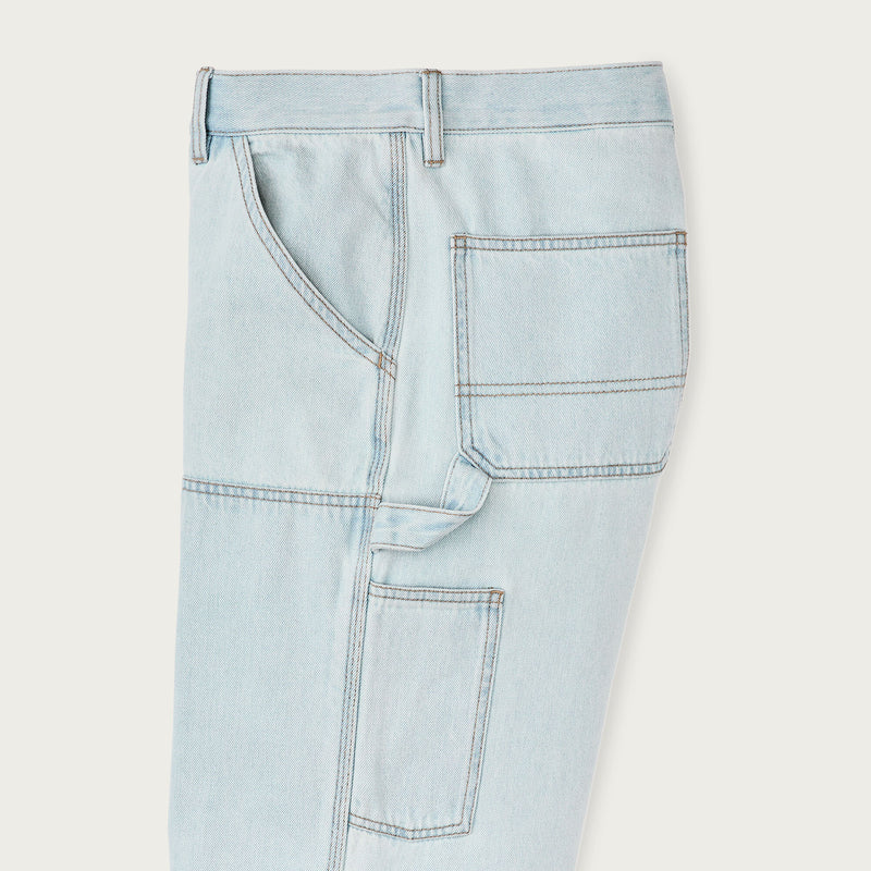 Women's 9-oz. work jeans von Filson | Sun bleach (Blue)