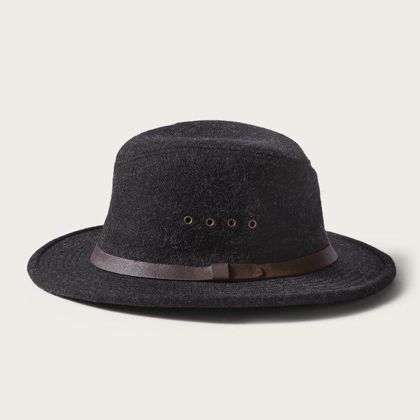 Mackinaw wool packer hat di Filson | Charcoal (Grigio)