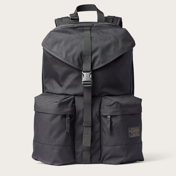 Ripstop nylon backpack by Filson Black Black