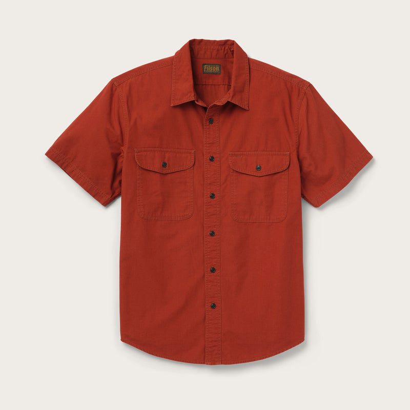 Short sleeve field shirt von Filson | Red grouse (Red)