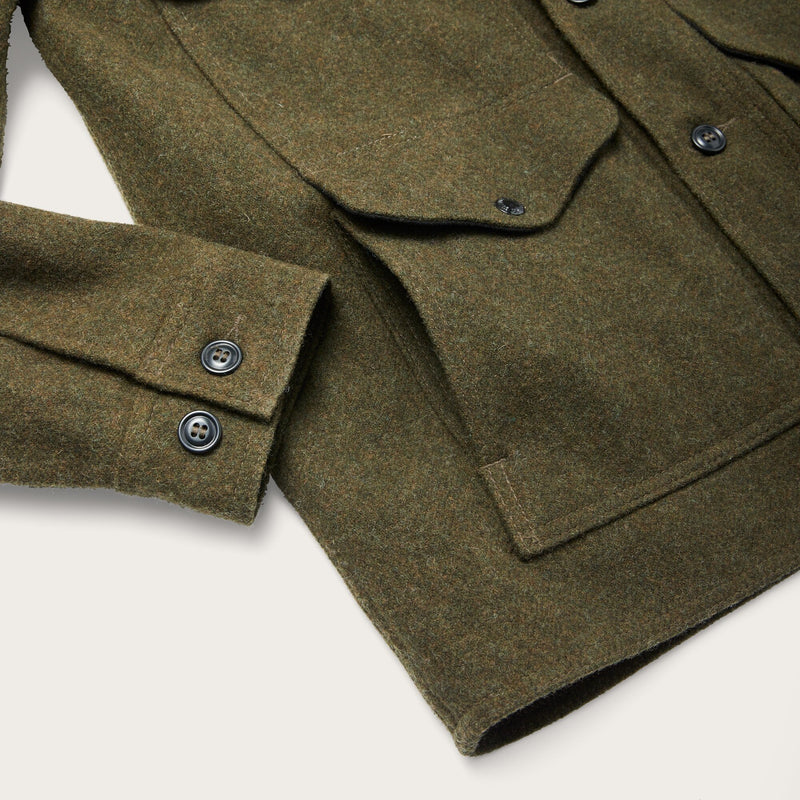 Mackinaw wool cruiser jacket by Filson | Forest green (Green)